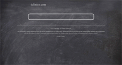 Desktop Screenshot of iclinics.com